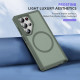 For Samsung Galaxy S24+ 5G Guard Magsafe Magnetic Frosted Phone Case(Green)