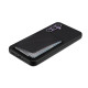 For Samsung Galaxy S24+ 5G D04 Calf Texture Dual Card Slot Holder Phone Case(Black)
