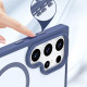For Samsung Galaxy S24+ 5G Metal Button Skin Feel Matte MagSafe Shockproof Phone Case(Black)