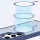 For Samsung Galaxy S24+ 5G Metal Button Skin Feel Matte MagSafe Shockproof Phone Case(Purple)