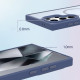 For Samsung Galaxy S24+ 5G Metal Button Skin Feel Matte MagSafe Shockproof Phone Case(Purple)
