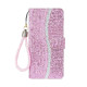 For Samsung Galaxy S24+ 5G Glitter Powder Filp Leather Phone Case(Pink)