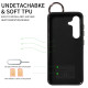 For Samsung Galaxy S24+ 5G Calf Texture Wrist Card Slot Ring Phone Case(Brown)