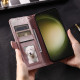 For Samsung Galaxy S24+ 5G Simple 6-Card Wallet Leather Phone Case(Rose Gold)