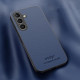 For Samsung Galaxy S24+ 5G HUIYI Leather Magnetic Phone Case(Blue)