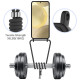For Samsung Galaxy S24+ 5G Integrated Card Bag Solid Color Liquid Silicone Phone Case with Lanyard(Black)
