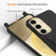 For Samsung Galaxy S24+ 5G Integrated Card Bag Solid Color Liquid Silicone Phone Case with Lanyard(Black)