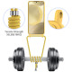 For Samsung Galaxy S24+ 5G Integrated Card Bag Solid Color Liquid Silicone Phone Case with Lanyard(Yellow)