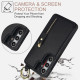 For Samsung Galaxy S24+ 5G Litchi Texture Zipper Double Buckle Card Bag Phone Case(Black)