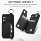 For Samsung Galaxy S24+ 5G Litchi Texture Zipper Double Buckle Card Bag Phone Case(Black)