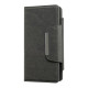 For Samsung Galaxy S24+ 5G Multifunctional 7-Card Wallet Leather Phone Case(Grey)