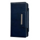For Samsung Galaxy S24+ 5G Multifunctional 7-Card Wallet Leather Phone Case(Royal Blue)