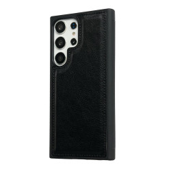 For Samsung Galaxy S24+ 5G Cowhide Texture Back Cover Phone Case(Black)