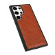 For Samsung Galaxy S24+ 5G Cowhide Texture Back Cover Phone Case(Brown)