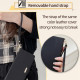 For Samsung Galaxy S24+ 5G Crossbody Chain Leather Phone Case(Black)
