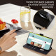 For Samsung Galaxy S24+ 5G Crossbody Chain Leather Phone Case(Black)