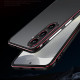 For Samsung Galaxy S24+ 5G Aurora Series Lens Protector + Metal Frame Phone Case(Silver)