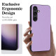 For Samsung Galaxy S24+ 5G R20 Leather Pattern Phone Single Case(Purple)