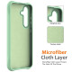For Samsung Galaxy S24+ 5G Wave Texture MagSafe Magnetic Liquid Silicone Phone Case(Green)
