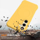For Samsung Galaxy S24+ 5G Wave Texture MagSafe Magnetic Liquid Silicone Phone Case(Yellow)