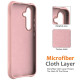 For Samsung Galaxy S24+ 5G Wave Texture MagSafe Magnetic Liquid Silicone Phone Case(Pink)