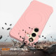 For Samsung Galaxy S24+ 5G Wave Texture MagSafe Magnetic Liquid Silicone Phone Case(Pink)