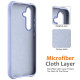 For Samsung Galaxy S24+ 5G Wave Texture MagSafe Magnetic Liquid Silicone Phone Case(Purple)