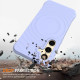 For Samsung Galaxy S24+ 5G Wave Texture MagSafe Magnetic Liquid Silicone Phone Case(Purple)