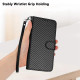 For Samsung Galaxy S24+ 5G YX0070 Carbon Fiber Buckle Leather Phone Case with Lanyard(Black)