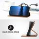 For Samsung Galaxy S23+ 5G YX0070 Carbon Fiber Buckle Leather Phone Case with Lanyard(Coffee)
