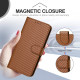 For Samsung Galaxy S23+ 5G YX0070 Carbon Fiber Buckle Leather Phone Case with Lanyard(Coffee)