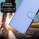 For Samsung Galaxy S23+ 5G YX0070 Carbon Fiber Buckle Leather Phone Case with Lanyard(Light Purple)