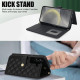 For Samsung Galaxy S24+ 5G Crossbody Multifunction Rhombic Leather Phone Case(Black)
