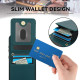 For Samsung Galaxy S24+ 5G YM015 Crossbody Rhombic Card Bag RFID Phone Case(Green)