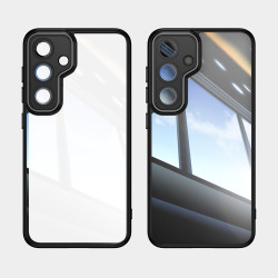 For Samsung Galaxy S24+ 5G Acrylic Hybrid TPU Armor Shockproof Phone Case(Black)