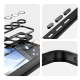 For Samsung Galaxy S24+ 5G Acrylic Hybrid TPU Armor Shockproof Phone Case(Black)