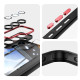 For Samsung Galaxy S24+ 5G Acrylic Hybrid TPU Armor Shockproof Phone Case(Black Red)