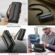 For Samsung Galaxy S24+ 5G CaseMe C36 Card Slots Zipper Wallet RFID Anti-theft Leather Phone Case(Black)