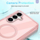 For Samsung Galaxy S24+ 5G Colorful MagSafe Magnetic PC + TPU Phone Case(Pink)