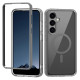 For Samsung Galaxy S24+ 5G Colorful MagSafe Magnetic PC + TPU Phone Case(Grey)