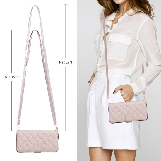 For Samsung Galaxy S24+ 5G Crossbody Rhombic Zipper Tower Buckle Leather Phone Case with Lanyard(Beige)