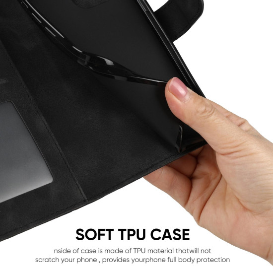 For Samsung Galaxy S24+ / S25+ 5G Skin Feel Geometric Lines Leather Phone Case(Black)