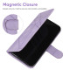 For Samsung Galaxy S24+ / S25+ 5G Skin Feel Geometric Lines Leather Phone Case(Purple)