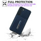 For Samsung Galaxy S24+ 5G Solid Color Metal Buckle Card Slots Bag Phone Case(Blue)