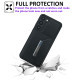 For Samsung Galaxy S24+ 5G Solid Color Metal Buckle Card Slots Bag Phone Case(Black)