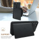 For Samsung Galaxy S24+ 5G Solid Color Metal Buckle Card Slots Bag Phone Case(Black)