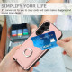 For Samsung Galaxy S24+ 5G R20 Ring Card Holder Phone Case(Pink)
