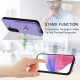 For Samsung Galaxy S24+ 5G R20 Ring Card Holder Phone Case(Purple)