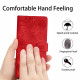 For Samsung Galaxy S24+ 5G Cherry Blossom Butterfly Skin Feel Embossed PU Phone Case(Red)
