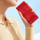 For Samsung Galaxy S24+ 5G Cherry Blossom Butterfly Skin Feel Embossed PU Phone Case(Red)